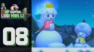 New Super Luigi U  Episode 8  PeekABoo Frosted Glacier4 5 Ghost Soda Jungle Airship [upl. by Eiramrebma813]