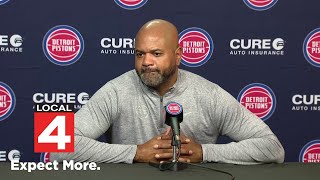 JB Bickerstaff speaks at 2024 Detroit Pistons media day [upl. by Aicala]