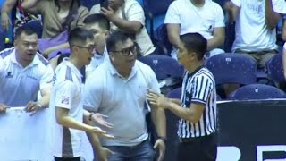 Davao Head Coach Manu Iñigo gets Upset to the Officials  Davao vs Batangas MPBL 2024 [upl. by Franza]