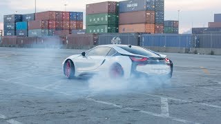 BMW i8 Hybrid  Speed Limited amp Acceleration Electric [upl. by Hnahc]