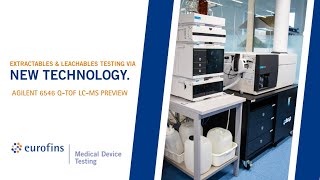 Extractables amp Leachables Testing via new technology Agilent 6546 QTOF LCMS Preview [upl. by Suirtimid]