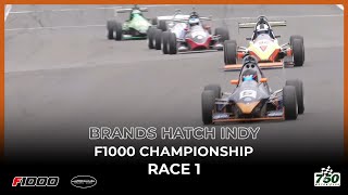 F1000 Championship  Brands Hatch Indy 2024  Race 1 [upl. by Charissa]