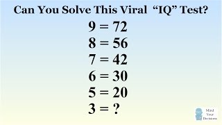 Can You Solve The Viral 9  72 Puzzle The Correct Answer Explained [upl. by Ebony671]