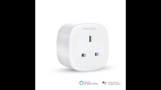 Meross Voice Control Smart WiFi Plug [upl. by Ellekim892]