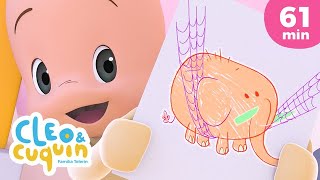 Un elefante se balanceaba 🐘 🕸️ y más canciones infantiles para bebés  Familia Telerin [upl. by Kecaj]