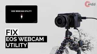 Fix EOS Webcam Utility not working [upl. by Ayekram]