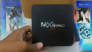 MxQ Pro 4K Settop Box Unboxing  Review and Installation Process [upl. by Glaudia]