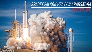 Watch SpaceXs second Falcon Heavy launch LIVE from 5 miles away [upl. by Eisnyl]