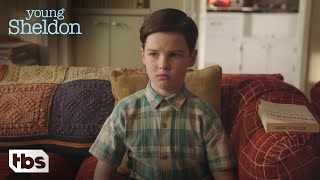 Young Sheldon Sheldon Tries To Overcome His Fear Of Dogs Season 1 Episode 16 Clip  TBS [upl. by Lyris]