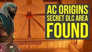 Assassins Creed Origins SECRET AREA Shows Upcoming DLC AC Origins DLC [upl. by Braswell633]