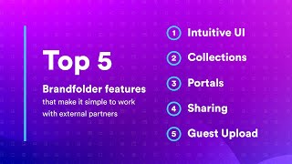 Top 5 Ways Brandfolder Makes It Easy To Work With External Partners [upl. by Oznole]