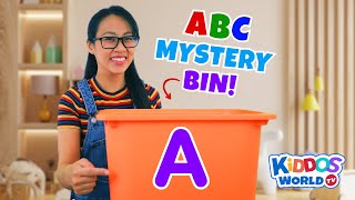 Learning The English Alphabet Mystery Bin  Teaching ABC Letters to Kiddos [upl. by Germann440]