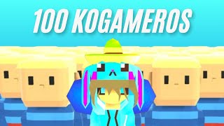 INVITE a 100 KOGAMEROS y NINGUNO LLEGO [upl. by Amekahs]