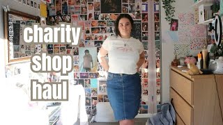 charity shop clothing haul amp try on [upl. by Engleman546]