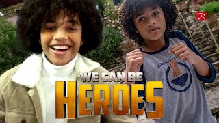 Lyon Daniels WE CAN BE HEROES Interview  Netflix [upl. by Ikcin545]