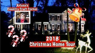 🎄2018 Christmas Home Tour🎄 [upl. by Ahker]