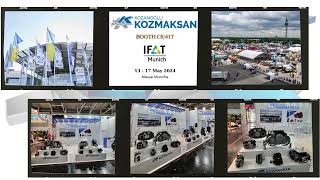 KOZMAKSAN IFAT 2024 MESSE MUNCHEN GERMANY  Water Sewage Waste and Raw Materials Management [upl. by Angelia422]