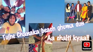 Chanaka Eco Camp  Beach day 🏖️  Part 2  Hindi Vlog  Vlog no21 [upl. by Dorella824]