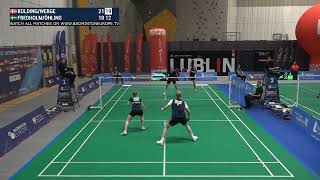 Match point  Kolding  Werge vs Fredholm  Öhling  XD SF  Polish Int 2024 [upl. by Sharl]