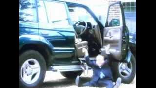 Warwick Davis falling out of car [upl. by Ennaegroeg]