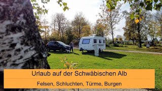 106 Urlaub auf der Schwäbischen Alb Aufenthalt Camping Heidehof [upl. by Merton414]