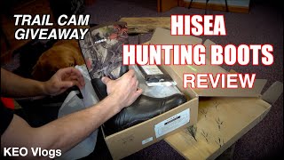 Hisea Waterproof Hunting Boots Review [upl. by Suoinuj118]