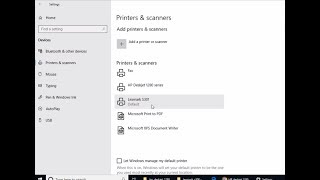 How to install lexmark s301 printer on Windows 10 manually using quotinfquot [upl. by Ruenhs53]