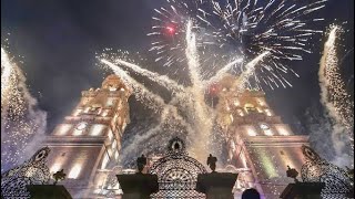 Encendido de Catedral de morelia 090324 Tema Música final de la película Pasión de Cristo [upl. by Araldo]