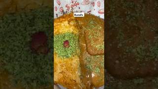 Famous Arabic Sweets Kunafa kunafa arabicfood sweet [upl. by Tecu]