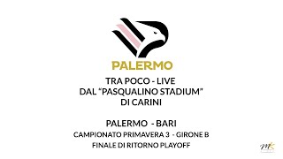 Live dal quotPasqualino Stadiumquot di Carini  Palermo  Bari Campionato Primavera 3 [upl. by Corrina813]