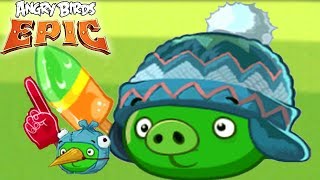 Angry Birds Epic Piggy McCool Bad Piggies Cave 3 Misty Hollow 9 [upl. by Fulvia]