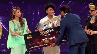 Indias Best Dancer 3 Winner Announcement  Samarpan Lama  Ibd 3 Grand Finale  Ibd 3 Winner 2023 [upl. by Fairman]