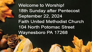 Faith UMC Waynesboro PA [upl. by Solange]