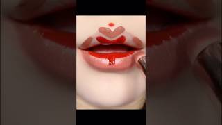 Lipstick tutorial korean makeup hacks lipstickhacks byebyebye makeuptutorial kpop shortsviral [upl. by Astto]