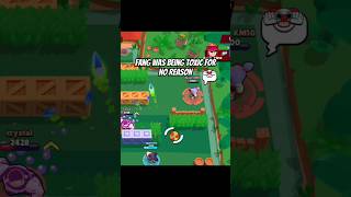 Destroying a toxic Fangs ego 😮‍💨  brawlstars mortis dontbetoxic [upl. by Arrekahs]