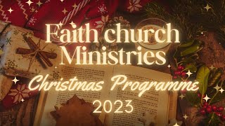 Christmas Programme 2023  23 DECEMBER 2023 [upl. by Atnuahs237]