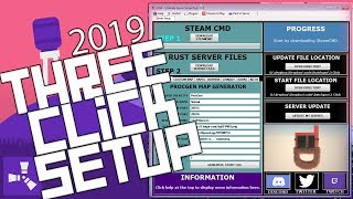 RUST SERVER IN 3 CLICKS  Ultimate Server Setup Rust [upl. by Yntrok]