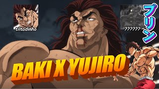 BAKI VS YUJIRO ISSO FOI IMORAL DMAIS [upl. by Ahusoj]