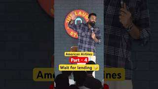 Wait for lending🤣anubhavsinghbassi baskarbassi standupcomedy standupcomedian americanairlines [upl. by Wini197]