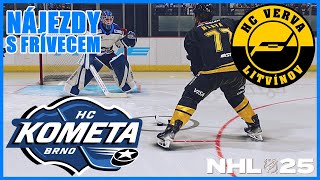 HC KOMETA BRNO VS HC VERVA LITVÍNOVNÁJEZDY S FRÍVECEMNHL25PS5 [upl. by Hayikat]