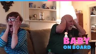 Double Pregnancy Reveal Hilarious Reaction [upl. by Annoyik228]