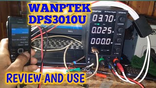 HOW TO USE WANPTEK DPS3010U 30V 10AMP DC POWER SUPPLY BY BABA MOBILE SERVICE [upl. by Trbor]