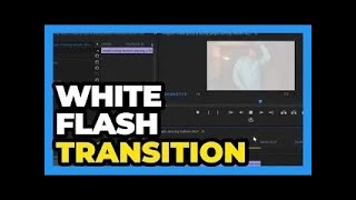 Premiere Pro CC ： How to Add White Flash Transition [upl. by Hurless966]