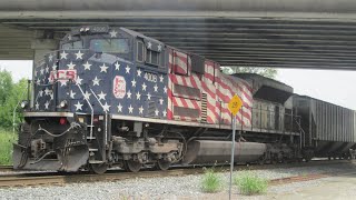 KCS VETERANS KCS 4006 serves as the rear DPU on CPKC 528 [upl. by Adnarrim148]