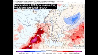 Prévisions Météo Fin Février 2024  Quel temps pour la suite de lHiver 2023 2024  France [upl. by Ahsiekram]