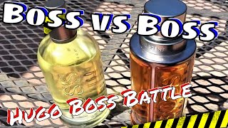 Hugo Boss Bottled Boss 6 vs Boss The Scent Fragrance Battle [upl. by Aissila]