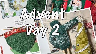 Day 2 Stitchmas vlogmas dollmas [upl. by Gottfried]