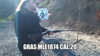 Gras Mle1874 cal20 shooting [upl. by Meagan]