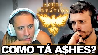 Review da Primeira Semana de Ashes of Creation  React Zeus no Ashes 1 [upl. by Elyac]