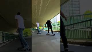 CITY LONGBOARDING IN THE SUMMER  Drop Through Longboards [upl. by Lekcim554]